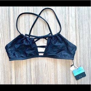 LA Hearts Pacsun Bikini Top Cut Out Lace NWT